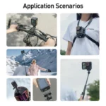 For Insta360 Ace Pro 2 aMagisn Water-resistant Vertical Shooting Battery Side Cover Compatible with Quick-Release Adapters - Image 3