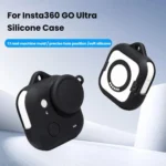 For Insta360 GO Ultra Silicone Case & Lens Cap Set with Lanyard  Anti-Scratch Camera Body Protector - Image 2
