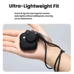 For Insta360 GO Ultra Silicone Case & Lens Cap Set with Lanyard  Anti-Scratch Camera Body Protector - Image 6
