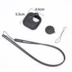 For Insta360 GO Ultra Silicone Case & Lens Cap Set with Lanyard  Anti-Scratch Camera Body Protector - Image 8