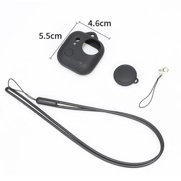 TBD06062366_B7.webp For Insta360 GO Ultra Silicone Case & Lens Cap Set with Lanyard  Anti-Scratch Camera Body Protector - Image 8