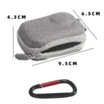 For Insta360 GO Ultra Carrying Case Shockproof EVA Portable Travel Storage Bag With Carabiner Clip - Image 8