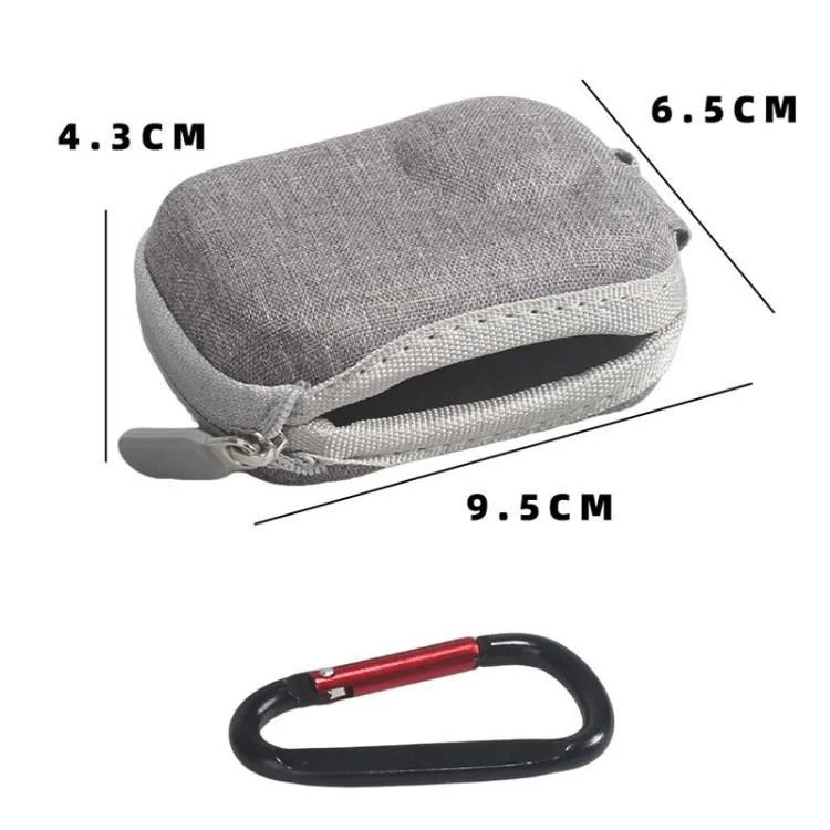 TBD06062371_B7.webp For Insta360 GO Ultra Carrying Case Shockproof EVA Portable Travel Storage Bag With Carabiner Clip - Image 8