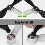 For DJI Mini 3 Pro/4 Pro 6030F Carbon Fiber Noise-reducing Propellers - Image 4