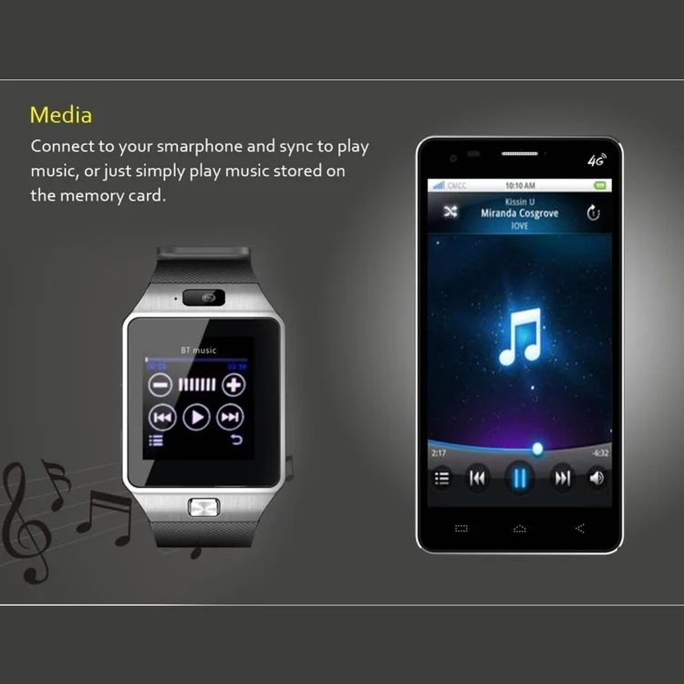 WA0009B_10.webp DZ09 1.56 inch Screen Bluetooth 3.0 Smart Watch Phone - Image 11