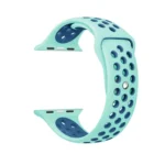 For Apple Watch Ultra 49mm&Watch Ultra 2 49mm / Series 10 46mm / 9&8&7 45mm / SE 3&SE 2&6&SE&5&4 44mm / 3&2&1 42mm Fashionable Classical Silicone Sport Watch Band(Grey Yellow) - Image 3