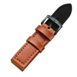 CAGARNY Simple Fashion Watches Band Green Buckle Leather Watch Band, Width: 22mm - Image 2