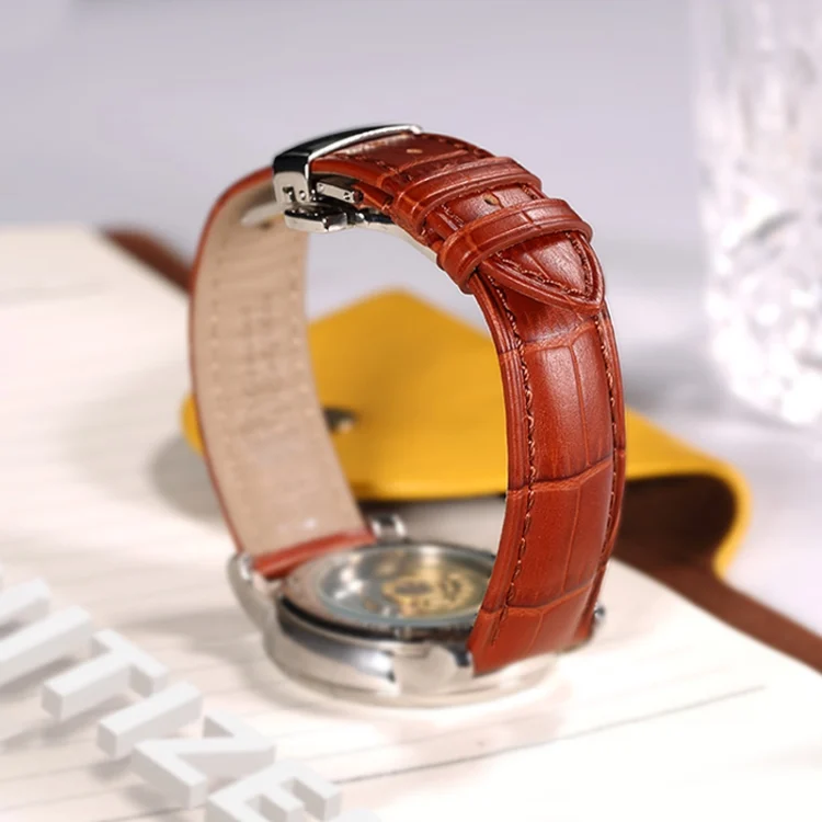 WA6620B_6.webp Calfskin Detachable Watch Leather Watch Band, Specification: 21mm - Image 7