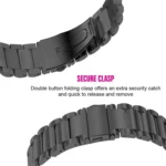 Stainless Steel Wrist Watch Band for Samsung Gear S3 22mm - Image 5