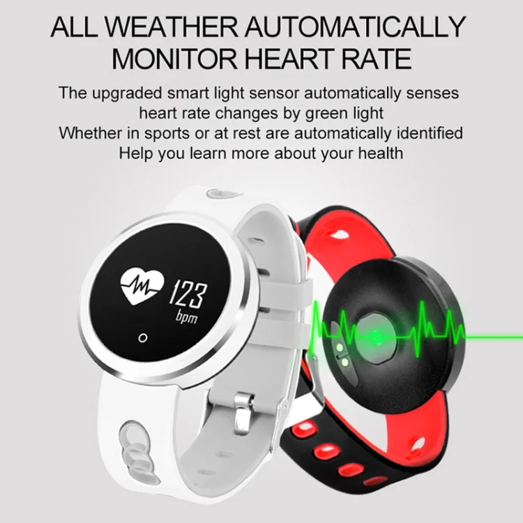 WA8640W_9.webp Q7 0.95 inch HD OLED Screen Display Bluetooth Smart Bracelet, IP68 Waterproof, Support Pedometer / Sedentary Reminder / Heart Rate Monitor / Sleep Monitor, Compatible with Android and iOS Phones - Image 10