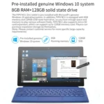 PiPO W11 2 in 1 Tablet PC, 11.6 inch, 8GB+128GB+128GB SSD, Windows 10 System, Intel Gemini Lake N4120 Quad Core Up to 2.6GHz, with Keyboard & Stylus Pen, Support Dual Band WiFi & Bluetooth & Micro SD Card - Image 12