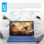 PiPO W11 2 in 1 Tablet PC, 11.6 inch, 8GB+128GB+256GB SSD, Windows 10, Intel Gemini Lake N4120 Quad Core Up to 2.6GHz, with Stylus Pen Not Included Keyboard, Support Dual Band WiFi & Bluetooth & Micro SD Card - Image 9