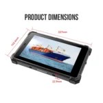 IP68 Waterproof Shockproof Dustproof, Android 10.0 MT6771 Octa Core, Support GPS/WiFi/BT/NFC, US Plug - Image 12