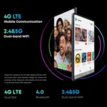 CHUWI HiPad Pro 4G LTE Tablet PC, 10.8 inch, 8GB+128GB, Without Keyboard, Android 11, Qualcomm Snapdragon 662 Octa Core up to 2.0GHz, Support Dual SIM & Bluetooth & WiFi & TF Card (Black+Blue) - Image 10