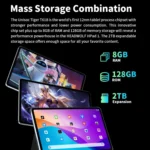 Android 11 Unisoc T618 Octa Core up to 2.0GHz, Support Dual SIM & WiFi & Bluetooth, Global Version with Google Play, US Plug - Image 7