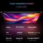 Lenovo LEGION Y700 2025 8.8 inch Anti-glare WiFi Gaming Tablet, 12GB+256GB, Android 14, Qualcomm Snapdragon 8 Gen3 Octa Core - Image 5