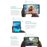 Teclast M50 Mini WiFi Tablet PC, 4GB+128GB, 8.7 inch Android 15 Unisoc T606 Octa Core - Image 7