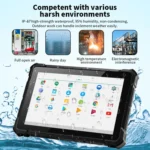 PiPo X4 Rugged Tablet, 10.1 inch, 8GB+128GB, IP67 Waterproof Shockproof Dustproof, Windows10 Intel Pentium J4205 Quad Core, Support GPS/WiFi/BT/NFC - Image 6