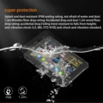 CENAVA A88ST IP68 Rugged Tablet PC, 4GB+64GB, 8 inch Android 11 MTK6771 Octa Core, 4G Network, EU Plug - Image 5