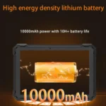 CENAVA A88ST IP68 Rugged Tablet PC, 4GB+64GB, 8 inch Android 11 MTK6771 Octa Core, 4G Network, EU Plug - Image 6