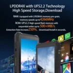 CENAVA A88ST IP68 Rugged Tablet PC, 4GB+64GB, 8 inch Android 11 MTK6771 Octa Core, 4G Network, EU Plug - Image 7