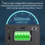 CENAVA W80Y IP68 Rugged Tablet PC, 4GB+64GB, 8 inch Windows 11 Intel Core i5-10210Y Quad Core, EU Plug - Image 6