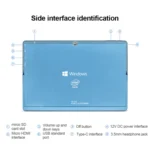 W10 2 in 1 Tablet PC, 10.1 inch, 6GB+64GB, Windows 10 System, Intel Gemini Lake N4120 Quad Core up to 2.6GHz, without Keyboard & Stylus Pen, Support Dual Band WiFi & Bluetooth & TF Card & HDMI, US Plug - Image 7