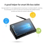 PiPo H10PRO All-in-One Mini PC, 10.1 inch, 8GB+128GB+512GB, Windows 11 Intel Alder Lake N100 Quad Core, US Plug - Image 6