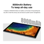 CHUWI Surpad 4G LTE Tablet PC, 10.1 inch, 4GB+128GB, Android 10.0, Helio MT6771V Octa Core up to 2.0GHz, Support Dual SIM & OTG & Bluetooth & Dual Band WiFi, EU Plug (Black+Grey) - Image 12