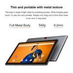 CHUWI Surpad 4G LTE Tablet PC, 10.1 inch, 4GB+128GB, Android 10.0, Helio MT6771V Octa Core up to 2.0GHz, Support Dual SIM & OTG & Bluetooth & Dual Band WiFi, EU Plug (Black+Grey) - Image 5