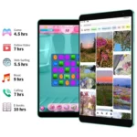 Teclast P85 Tablet PC 8 inch WiFi6, 3GB+64GB, Android 15 Allwinner A333 5-Core(Mint Green) - Image 18