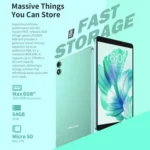 Teclast P85 Tablet PC 8 inch WiFi6, 3GB+64GB, Android 15 Allwinner A333 5-Core(Mint Green) - Image 7