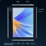 Jumper EZpad Max15 Tablet PC, 8GB+256GB, 15 inch Android 14 OS MediaTek MT8781 Octa Core Network: 4G, US Plug - Image 17