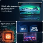 Jumper EZpad Max15 Tablet PC, 8GB+256GB, 15 inch Android 14 OS MediaTek MT8781 Octa Core Network: 4G, US Plug - Image 5