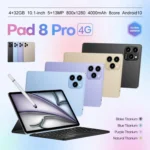 Pad 8 Pro 10.1 inch 4G LTE Tablet PC Combo Set, 4GB+32GB, Android 10 MT6755 Octa Core, with Keyboard / Mouse / Leather Case, AU Plug - Image 2