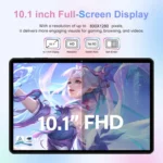 Pad 8 Pro 10.1 inch 4G LTE Tablet PC Combo Set, 4GB+32GB, Android 10 MT6755 Octa Core, with Keyboard / Mouse / Leather Case, AU Plug - Image 6