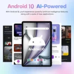 Pad 8 Pro 10.1 inch 4G LTE Tablet PC Combo Set, 4GB+32GB, Android 10 MT6755 Octa Core, with Keyboard / Mouse / Leather Case, AU Plug - Image 7