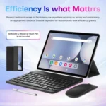 Pad 9 Pro 10.1 inch 4G LTE Tablet PC Combo Set, 4GB+32GB, Android 10 MT6755 Octa Core, with Keyboard / Mouse / Leather Case, US Plug - Image 10