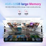 Pad 9 Pro 10.1 inch 4G LTE Tablet PC Combo Set, 4GB+32GB, Android 10 MT6755 Octa Core, with Keyboard / Mouse / Leather Case, UK Plug - Image 12