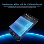 OUKITEL RT3 Plus 4G Network IP68/IP69K Rugged Tablet, 4GB+128GB, 8.0 inch Android 15 MediaTek G81 Octa-Core Support Dual SIM, EU Plug - Image 3