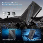 OUKITEL RT3 Plus 4G Network IP68/IP69K Rugged Tablet, 4GB+128GB, 8.0 inch Android 15 MediaTek G81 Octa-Core Support Dual SIM, EU Plug - Image 4