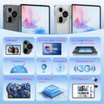 Pad7 Ultra 10.1 inch 3G Phone Call Tablet PC, 2GB+32GB, Android 8.1 MTK6737 Quad Core, EU Plug (Black) - Image 3