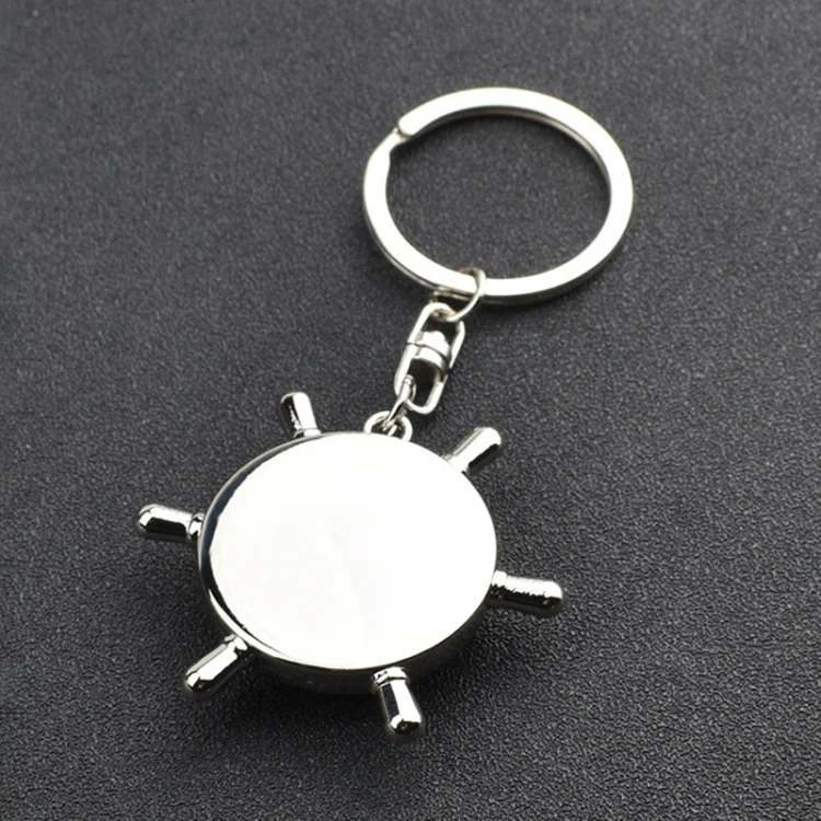 BL000086_3.webp Creative Rudder Compass Style Keychain - Image 4