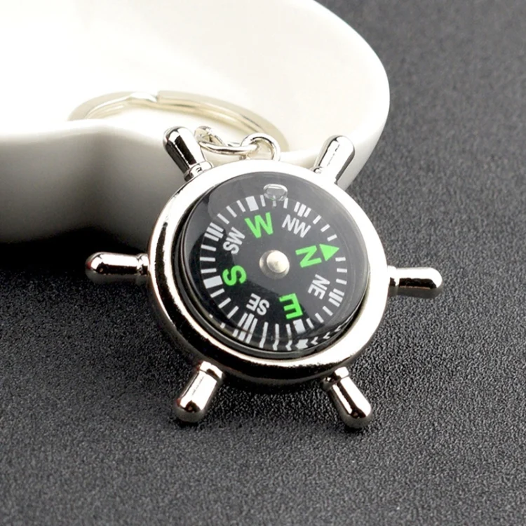 BL000086_4.webp Creative Rudder Compass Style Keychain - Image 5