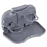 Folding Car Auto Back Seat Table Drink Food Cup Tray Holder Stand Desk - Image 4