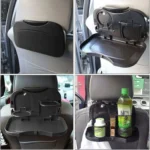 Folding Car Auto Back Seat Table Drink Food Cup Tray Holder Stand Desk - Image 8