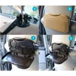 Folding Car Auto Back Seat Table Drink Food Cup Tray Holder Stand Desk - Image 10