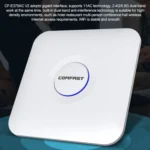 COMFAST CF-E375AC 1300Mbps Dual Band Wireless Indoor Ceiling AP 2.4G+5.8GHz WiFi Access Point - Image 3