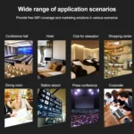 COMFAST CF-E375AC 1300Mbps Dual Band Wireless Indoor Ceiling AP 2.4G+5.8GHz WiFi Access Point - Image 7