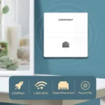 COMFAST CF-E538AC V2 1200Mbps Dual Band Indoor Wall WiFi AP - Image 7